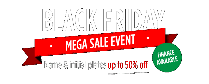 The Regtransfers Black Friday sale event - up to 50% off selected name and initial registrations