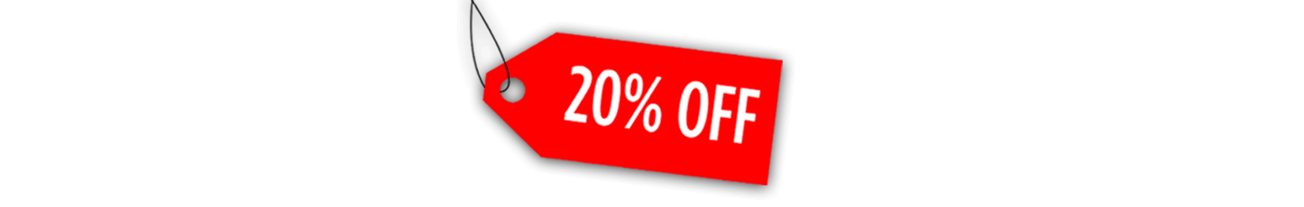 Summer sale - 20% off selected plates