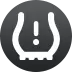Tyre warning icon