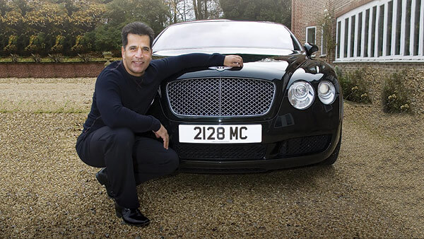 Mo Chaudry's prestige number plate
