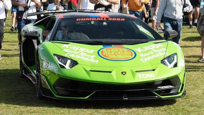 The Gumball 3000 Lambroghini