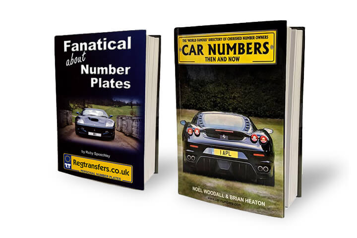 Select from our range of Number Plate books